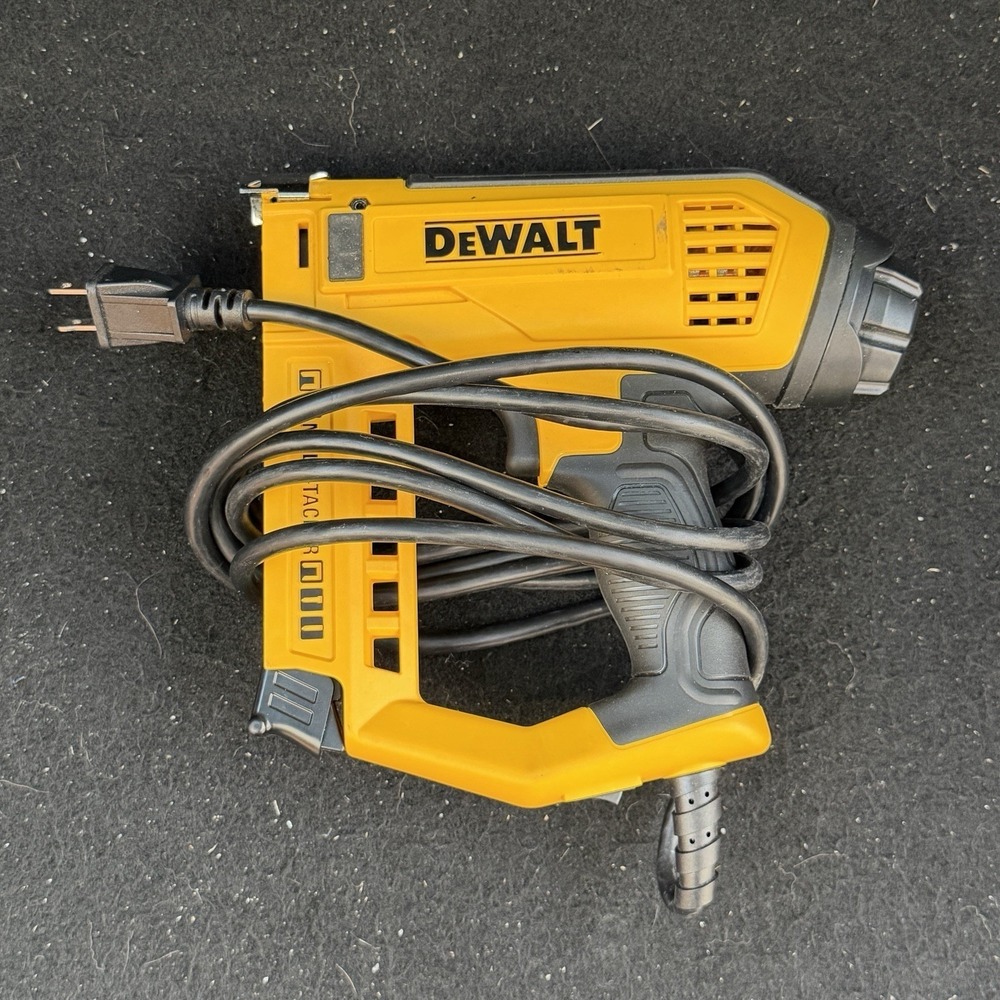 DeWalt Multi-Tacker Electric Stapler Nailer Heavy Duty Corded Tool Tested